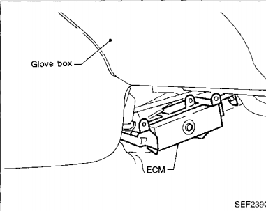 1995 Nissan maxima ecu location #3